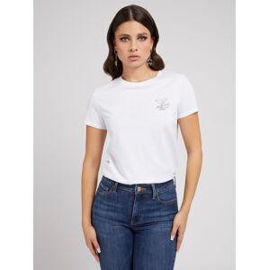 Guess dámské bílé tričko - S (G011)